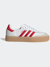 Originals Sambae Low Top Sneakers Red White - ADIDAS - BALAAN 5