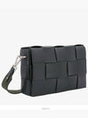 Cassette Versatile Strap Cross Bag Dark Green - BOTTEGA VENETA - BALAAN 4