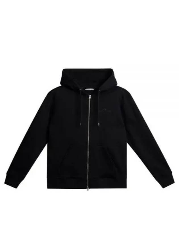 Alpha Hooded Zip-Up Jacket Black - J.LINDEBERG - BALAAN 2