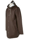 Stockholm Hooded Raincoat Choco - STUTTERHEIM - BALAAN 6