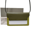 Women s PHMO0022U5 Trunk Green Saffiano Clutch and Crossbag - MARNI - BALAAN 10