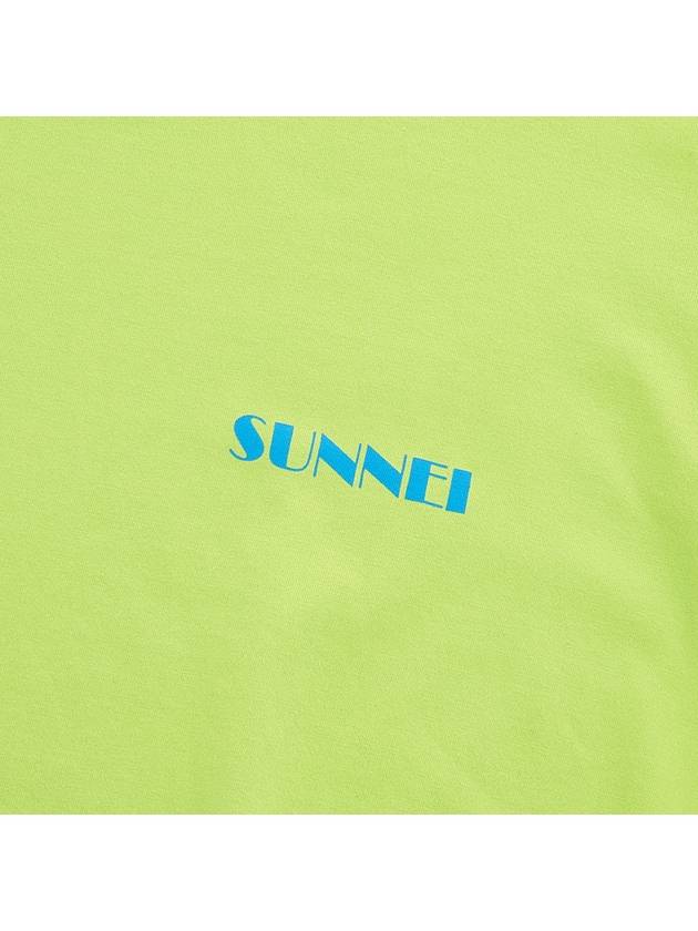 Logo Short Sleeve T-Shirt Light Green - SUNNEI - BALAAN 7