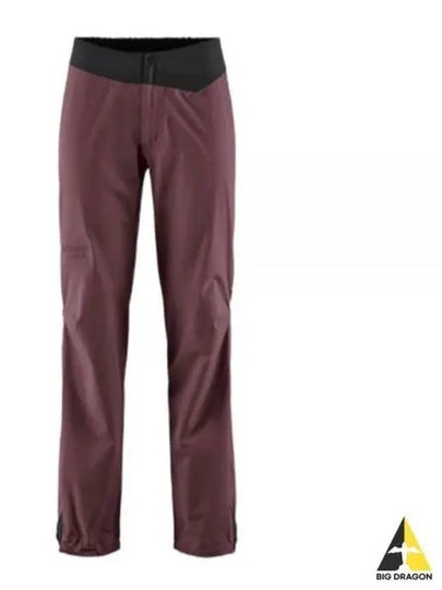 Men's Asynja Track Pants Amaranth Red - KLATTERMUSEN - BALAAN 2