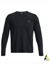 Men's UA Seamless Stride Long Sleeve T Shirt Black - UNDER ARMOUR - BALAAN 2