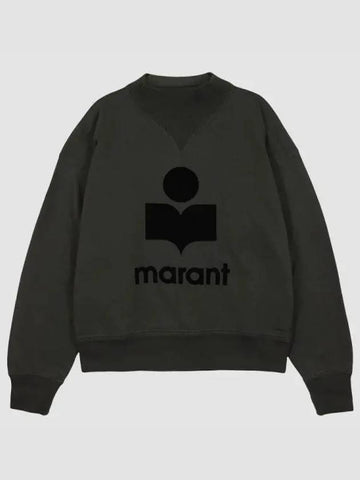 Moby High Neck Sweatshirt Black SW0003FA A1M07E 02FK 271357 1059299 - ISABEL MARANT - BALAAN 1