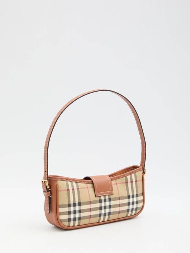 Check Shoulder Bag Brown - BURBERRY - BALAAN 3