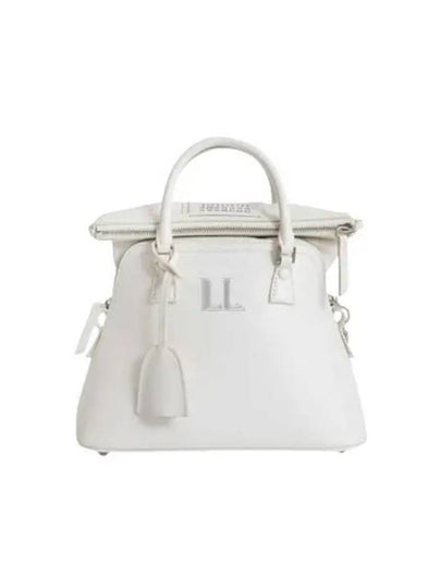 5AC Logo Patch Mini Tote Bag Ivory - MAISON MARGIELA - BALAAN 2