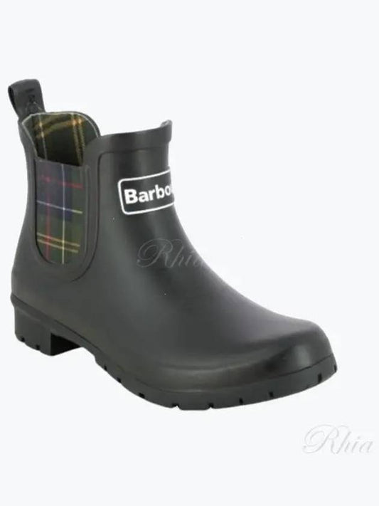 Women's Kingham Wellington Rain Boots Black - BARBOUR - BALAAN 2