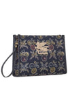 Large Jacquard Clutch Bag Navy - ETRO - BALAAN 5