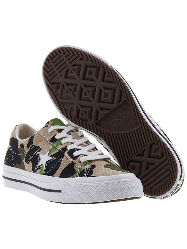 CONVERSE One Star Archive Print Camos Low Top Sneakers Green Up to 80 Off at BALAAN