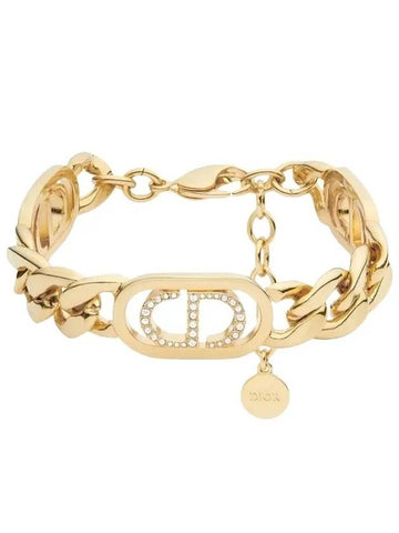 30 Montaigne Crystals Bracelet Gold - DIOR - BALAAN 1