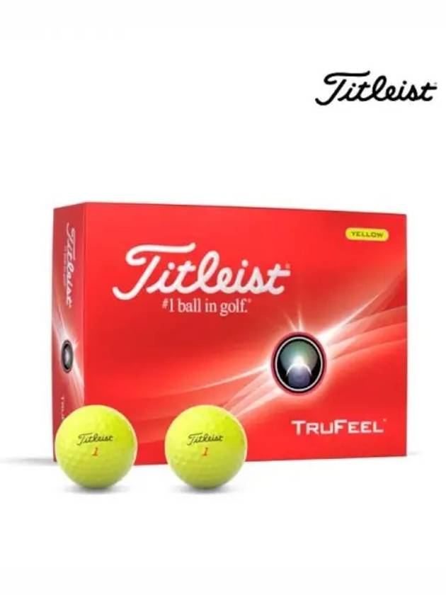 Trufeel Yellow Golf Ball Domestic Product GQ5524072626932 - TITLEIST - BALAAN 1