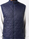 Men's High Neck Zipper Quilted Padded Vest Navy - POLO RALPH LAUREN - BALAAN 6