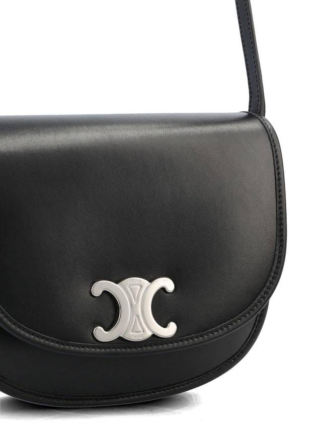 Medium Besace Triomphe Crossbody Bag Black - CELINE - BALAAN 5