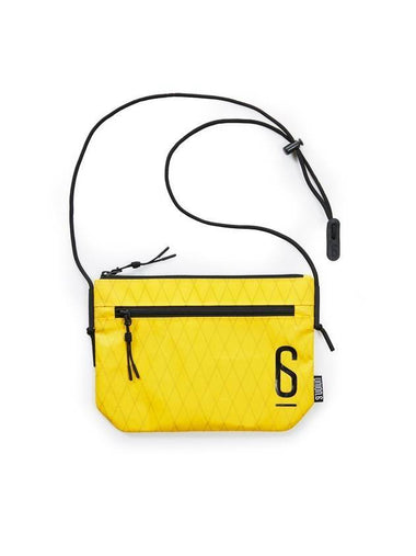 Wide Shakoshu Cross Bag Yellow - UNION 6 - BALAAN 1