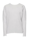 Pleated Long Sleeve T-Shirt Light Grey - ISSEY MIYAKE - BALAAN 2