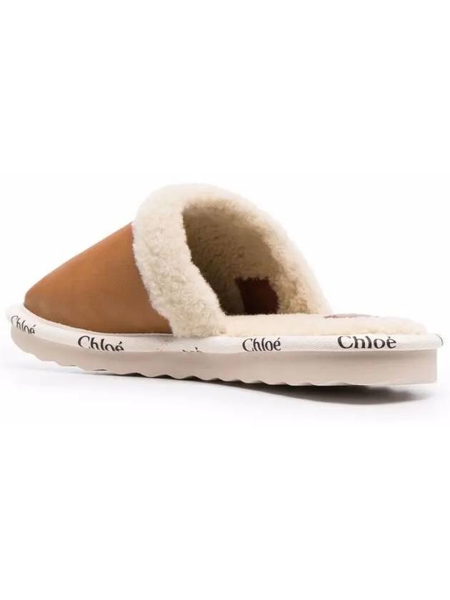 Woody House Slippers Luminous Ocher Brown - CHLOE - BALAAN 4