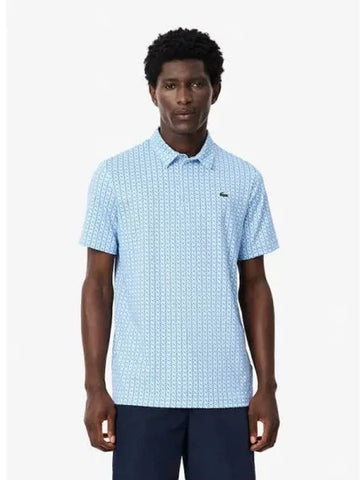 Men s small pattern short sleeve golf polo shirt t DH5175 54N EZ9 domestic product GQ2N24071971466 - LACOSTE - BALAAN 1