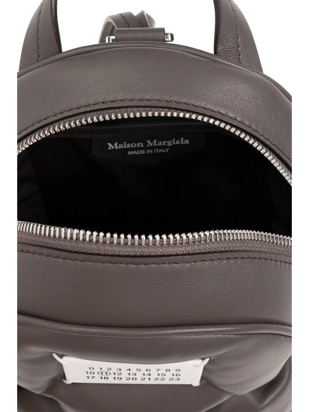 Glam Slam Leather Backpack Brown - MAISON MARGIELA - BALAAN 4