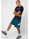 Sportswear French Terry Shorts Dark Green - NIKE - BALAAN 4