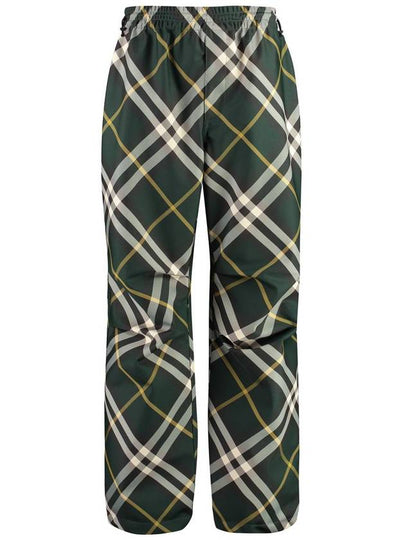 wide check pants 8082034 - BURBERRY - BALAAN 2