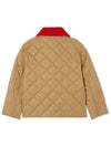 Kids 8053870 Vintage Check Quilted Jacket Jumper Archive Beige - BURBERRY - BALAAN 4