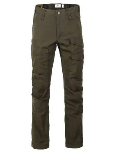 24 VIDDA PRO Ventilated Trousers Regular DARK OLIVE 87178R 633 VENT TRS M Mountaineering Pants Clothes - FJALL RAVEN - BALAAN 1