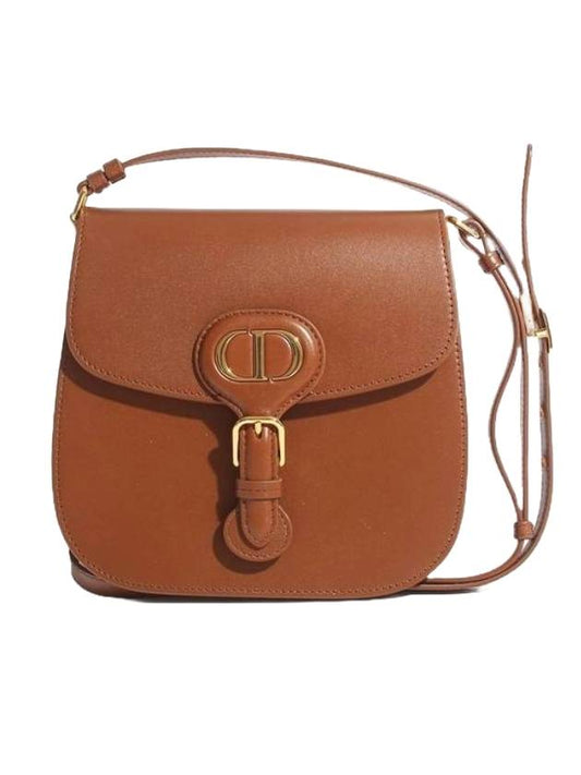 Bobby Frame Calfskin Cross Bag Brown - DIOR - BALAAN 1