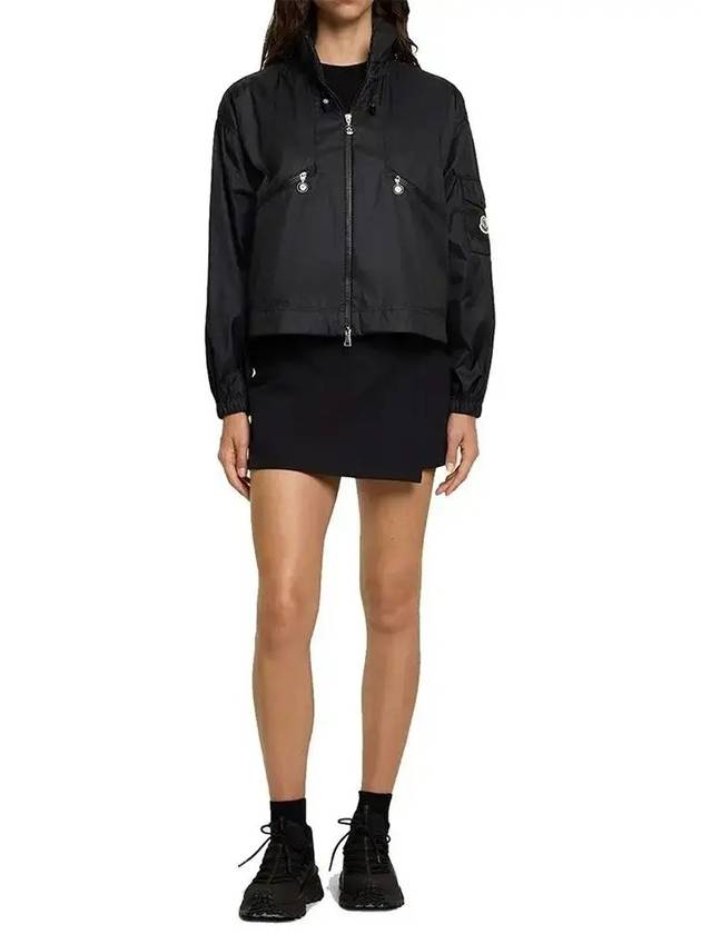 Hemar Zip Up Hoodie Black - MONCLER - BALAAN 4