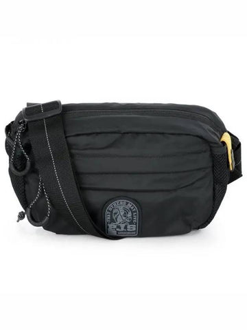 Men s Logo Patch Belt Bag Black BA04 541 271423 1107892 - PARAJUMPERS - BALAAN 1