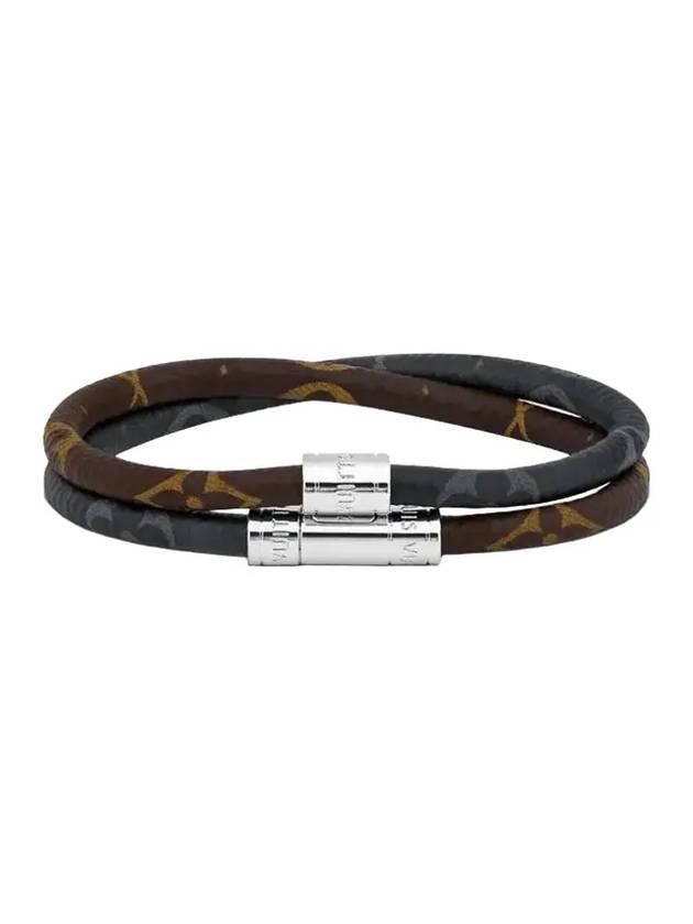 Keep It Double Leather Bracelet - LOUIS VUITTON - BALAAN 1