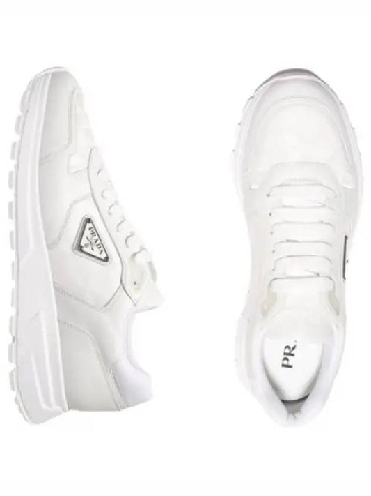 Nylon Leather High Top Sneakers Men s Running Shoes - PRADA - BALAAN 1