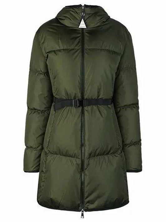 23FW 1A00195 539ZD 825 Sirly Women’s Half Padded Jacket Olive 997639 - MONCLER - BALAAN 1