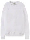 Logo Patch Reverse Label Sweatshirt White - ACNE STUDIOS - BALAAN 4