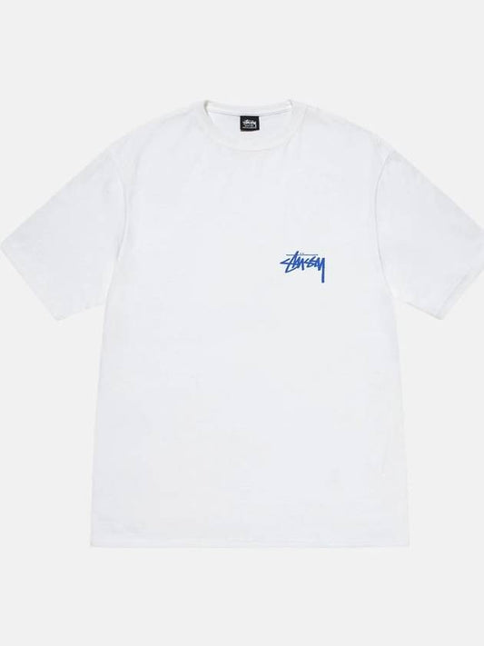 shell t shirt white - STUSSY - BALAAN 2