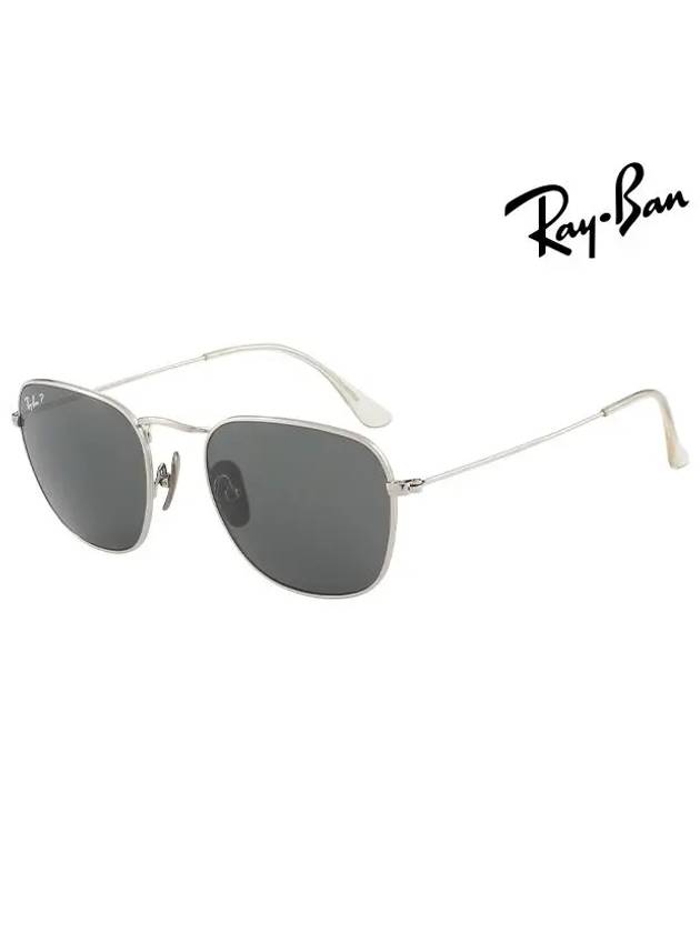 Sunglasses RB8157 9209 48 Square Metal Men Women - RAY-BAN - BALAAN 1