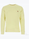 Fox Head Patch Regular Sweatshirt Yellow - MAISON KITSUNE - BALAAN 2