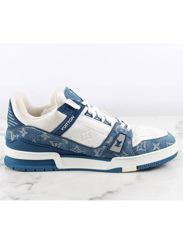 LV denim trainer sneakers 9 5 285 - LOUIS VUITTON - BALAAN 8