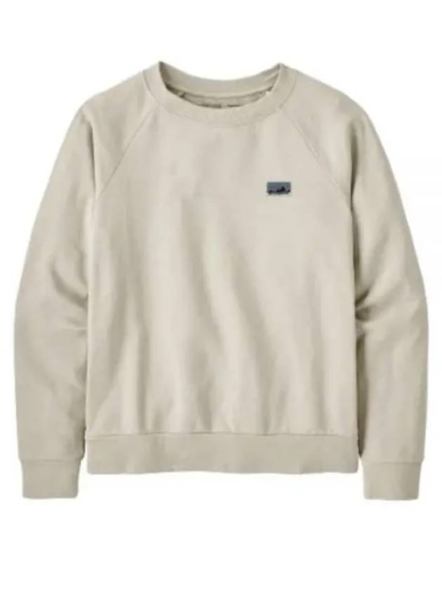 Regenerative Organic Cotton Sweatshirt Wool White - PATAGONIA - BALAAN 2