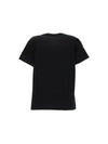 P1T063000 BLACK Heart T Shirt - COMME DES GARCONS - BALAAN 2