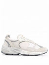 Mesh and Suede Leather Dad-Star Sneakers White Beige - GOLDEN GOOSE - BALAAN 2