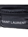 Nylon Logo Nux Belt Bag Black - SAINT LAURENT - BALAAN 7