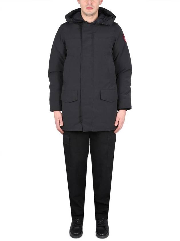 Shadow Project Langford Down Padding Parka Black - CANADA GOOSE - BALAAN 2