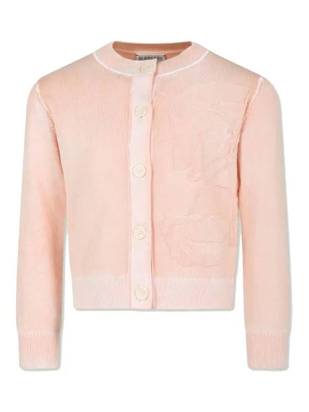 Kids Cardigan 8087221 A1419 PINK - BURBERRY - BALAAN 3