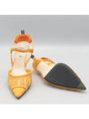 Smith Market Used Luxury Orange Shoes Women s - FENDI - BALAAN 3