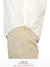 Men's Pocket Cotton Short Sleeve Shirt White - AMI - BALAAN 10