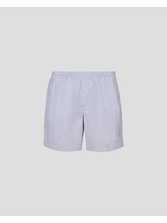 Flat nylon logo patch utility swim pants - CP COMPANY - BALAAN.