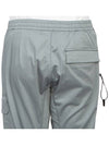 Drawstring Waist Satin Cargo Straight Pants Turbulence - CP COMPANY - BALAAN 7