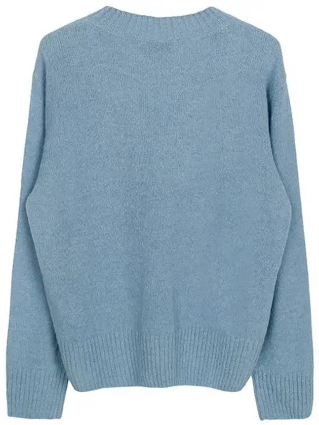 Allison Alpaca Wool Knit Top Blue - A.P.C. - BALAAN 3