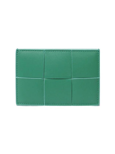 Intrecciato Card Wallet Green - BOTTEGA VENETA - BALAAN 2